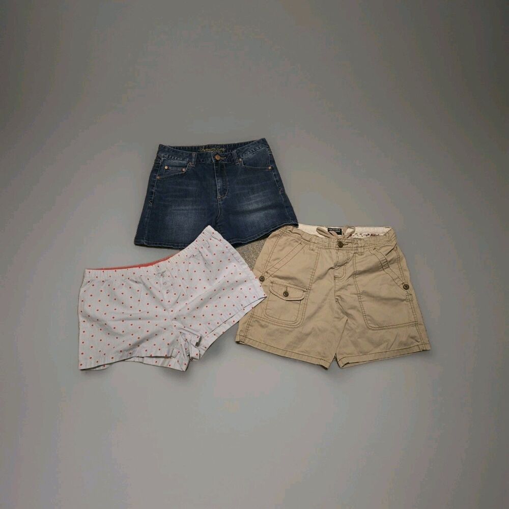 3 Woman's Size:6/7 Shorts By: Ralph Lauren Polo, Denim By: American Rag & GAP